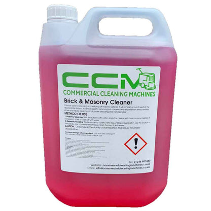 CCM Brick and Masonry Cleaner - 5 Litres - Clean and Restore Masonry Surfaces