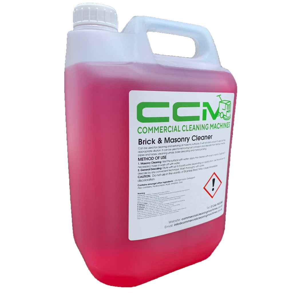 CCM Brick and Masonry Cleaner - 5 Litres - Clean and Restore Masonry Surfaces