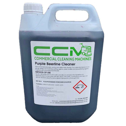 CCM Purple Beerline Cleaner - 5 Litres - Bactericidal Pipe and Pump Cleaner