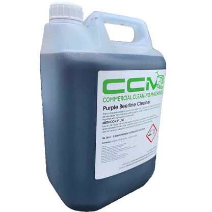 CCM Purple Beerline Cleaner - 5 Litres - Bactericidal Pipe and Pump Cleaner