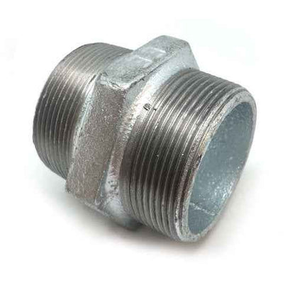 Equal Hexagon Nipple 1" BSPT Male Thread