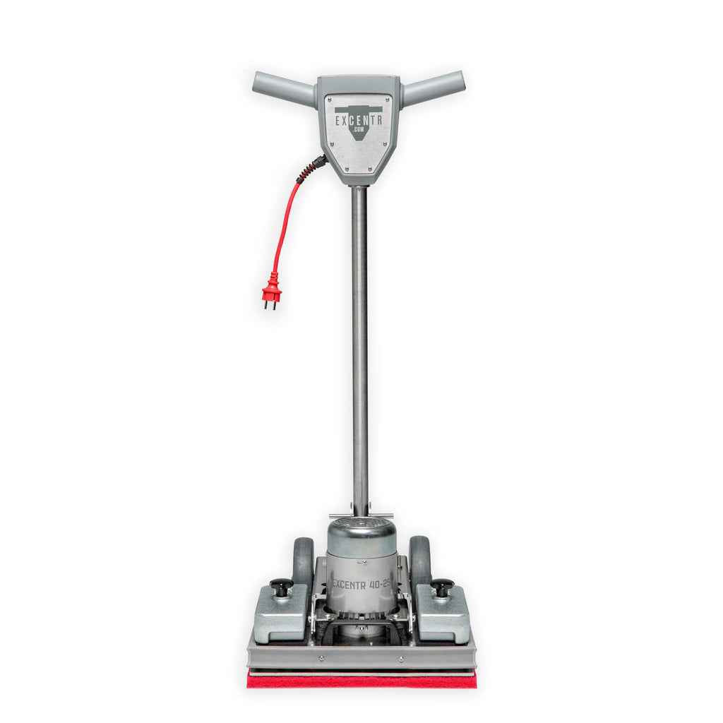 Excentr 40-25 - Stainless Steel 43cm Mains Powered Hard Floor Cleaning Machine