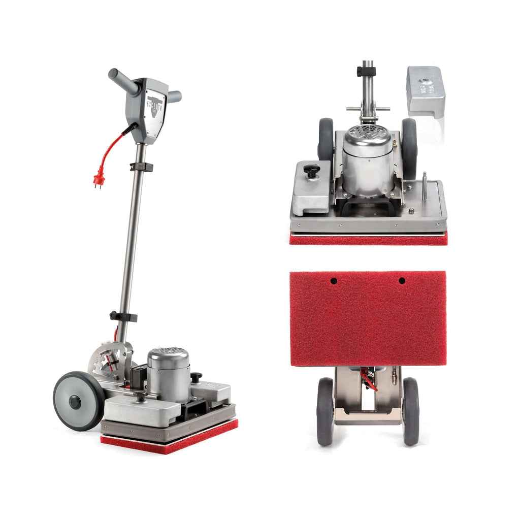 Excentr 40-25 - Stainless Steel 43cm Mains Powered Hard Floor Cleaning Machine