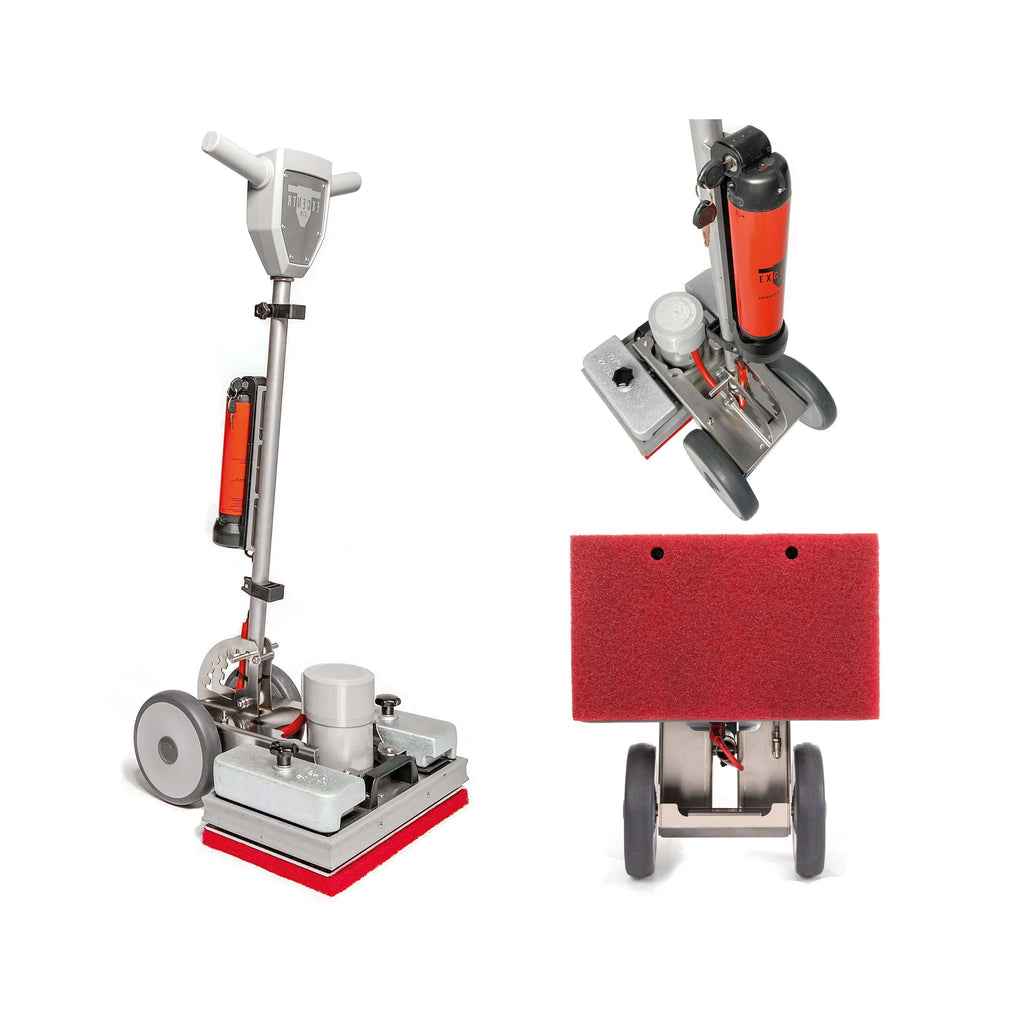 Excentr 40-25B - Stainless Steel 43cm Battery Powered Hard Floor Cleaning Machine