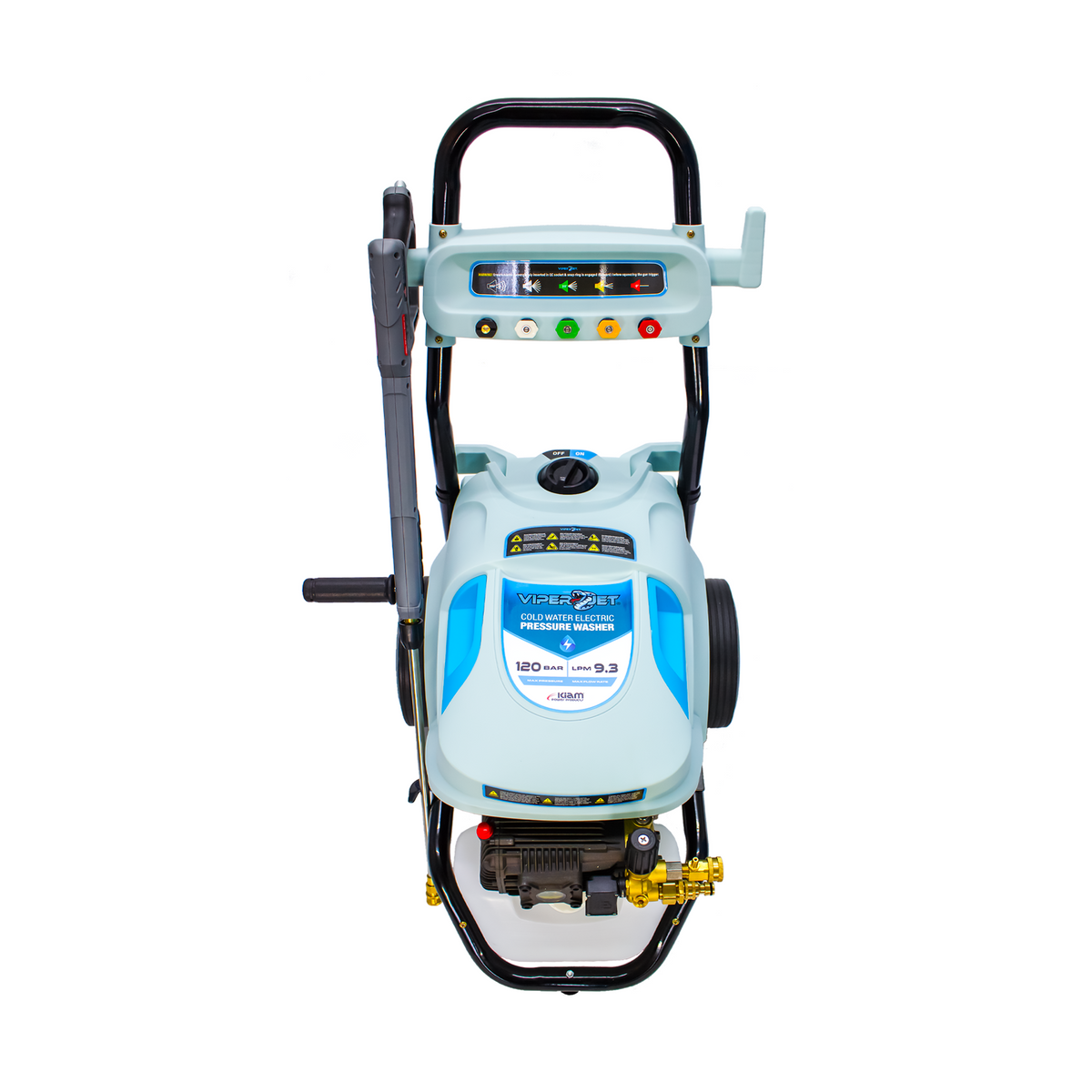 Kiam Products ViperJet® Commercial Cold Water Pressure Washer 1740 psi / 120 bar - 240 volt