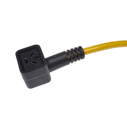Numatic High Vis 3 Core Plug In Mains Cable For Numatic Buffers & Scrubber Dryers