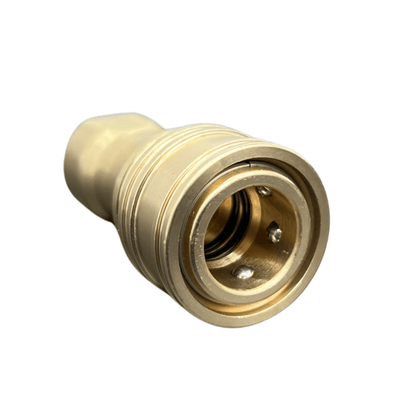 Female Brass Quick Connect Socket - Fits Most Commercial Carpet Cleaners