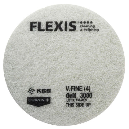 Flexis Ferrzon Diamond Floor Pads - Green Very Fine 3000 - Pack of 2 - Commercial Cleaning Machines Ltd