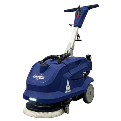 Genius G14B Compact 14" Walk Behind Battery Scrubber Dryer