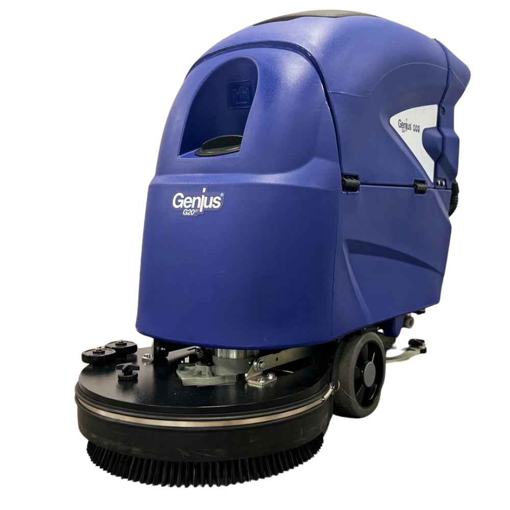Genius G20BT 45ltr Walk Behind 20" Scrubber Dryer With Traction
