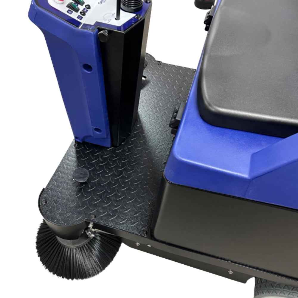 Genius GS52B Pro Ride On 52" Battery Powered Sweeper - 100ltr