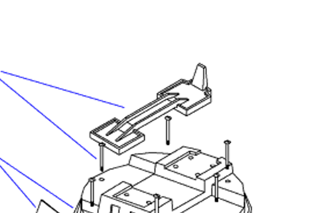 Genuine Viper GV702 Top Handle Assembly Red - Commercial Cleaning Machines Ltd