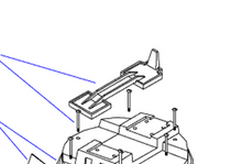 Genuine Viper GV702 Top Handle Assembly Red - Commercial Cleaning Machines Ltd
