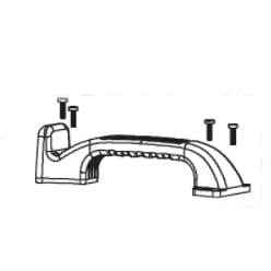 Viper Vacuum Spares Genuine Viper LSU135 Handle Kit Red - VA80725 VA80725 - Buy Direct from Spare and Square