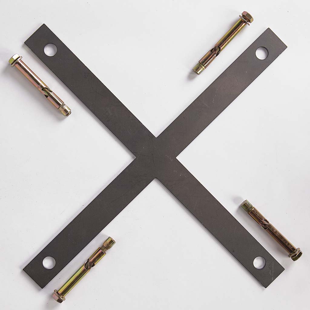 Ground Fixing Kit for Outdoor Bin - Commercial Cleaning Machines Ltd