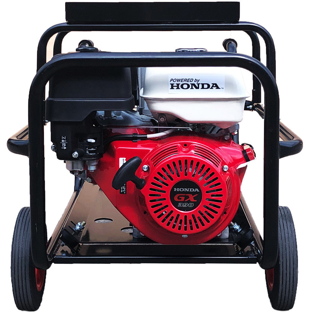 Maxflow Petrol AC Welder Generator – Honda GX390 Engine 6 kVA Trolley Frame