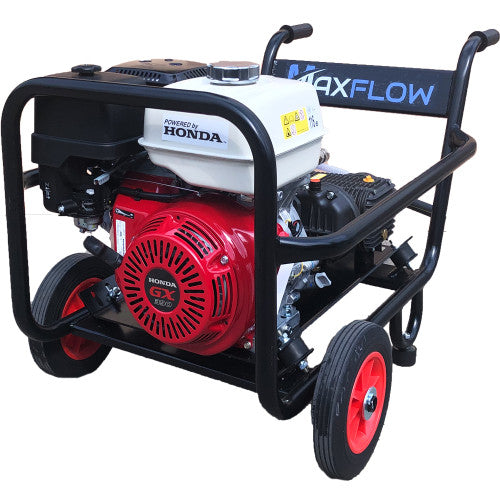 Maxflow Industrial Pressure Washer - Honda GX390 21 LPM Comet Pump Trolley Frame