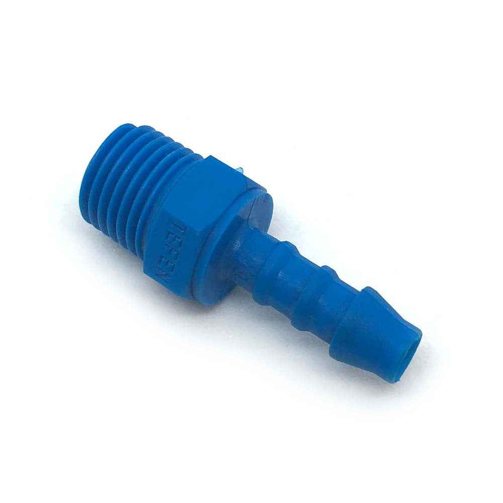 1/4" Male Thread 3/8" Barb Plastic Hose Tail