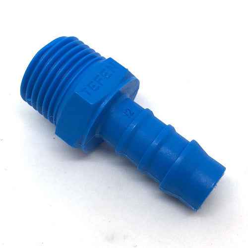 1/2" Male Thread 5/16" Barb Plastic Hose Tail