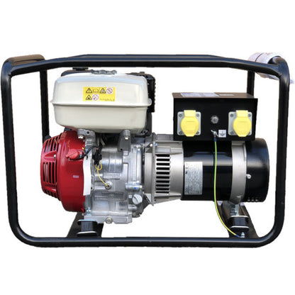 Maxflow Industrial Petrol Generator + AVR– Honda GX390 Engine 5.5 kVA Large Frame