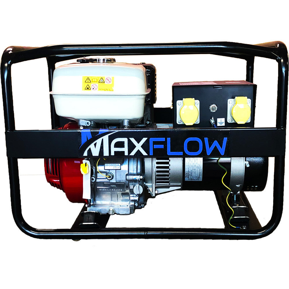Maxflow Industrial Petrol Generator – Honda GX390 Engine 7.0 kVA Large Frame