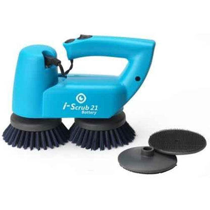 i-Scrub 21B - Portable Battery Scrubber For Small, Hard To Clean Areas
