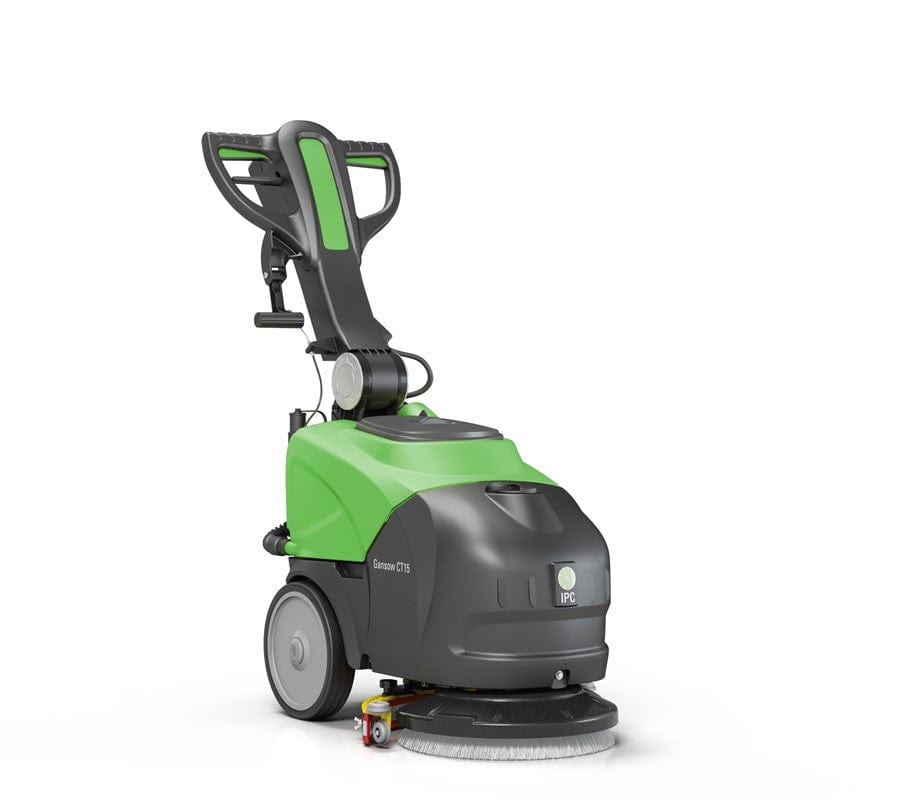 IPC CT15 C35 Mains Powered 14 Inch Walk Behind Scrubber Dryer - Commercial Cleaning Machines Ltd