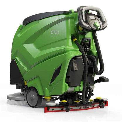 IPC CT51 BT55 Large 50l Battery Floor Scrubber Dryer With Traction - 21 inch - Commercial Cleaning Machines Ltd