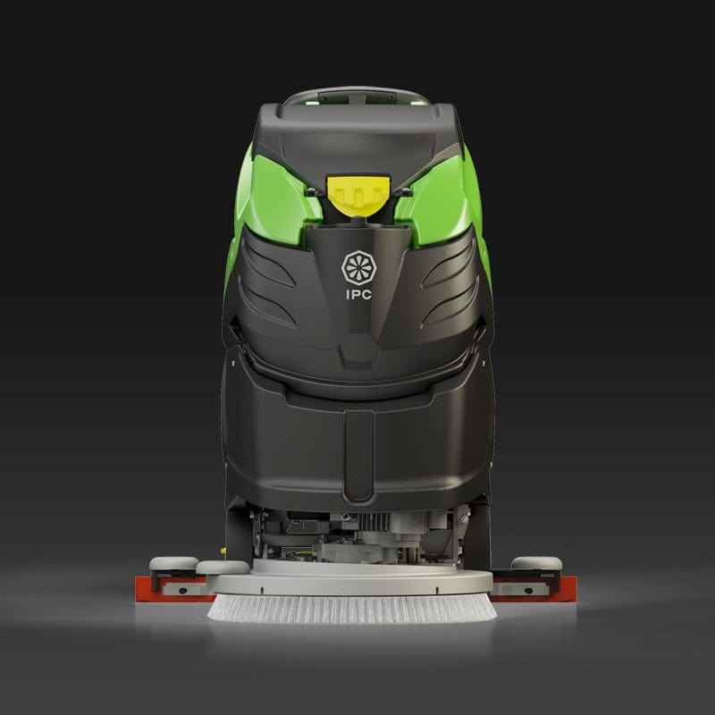 IPC CT71 BT70 Large 70l Battery Floor Scrubber Dryer With Traction - 27 inch