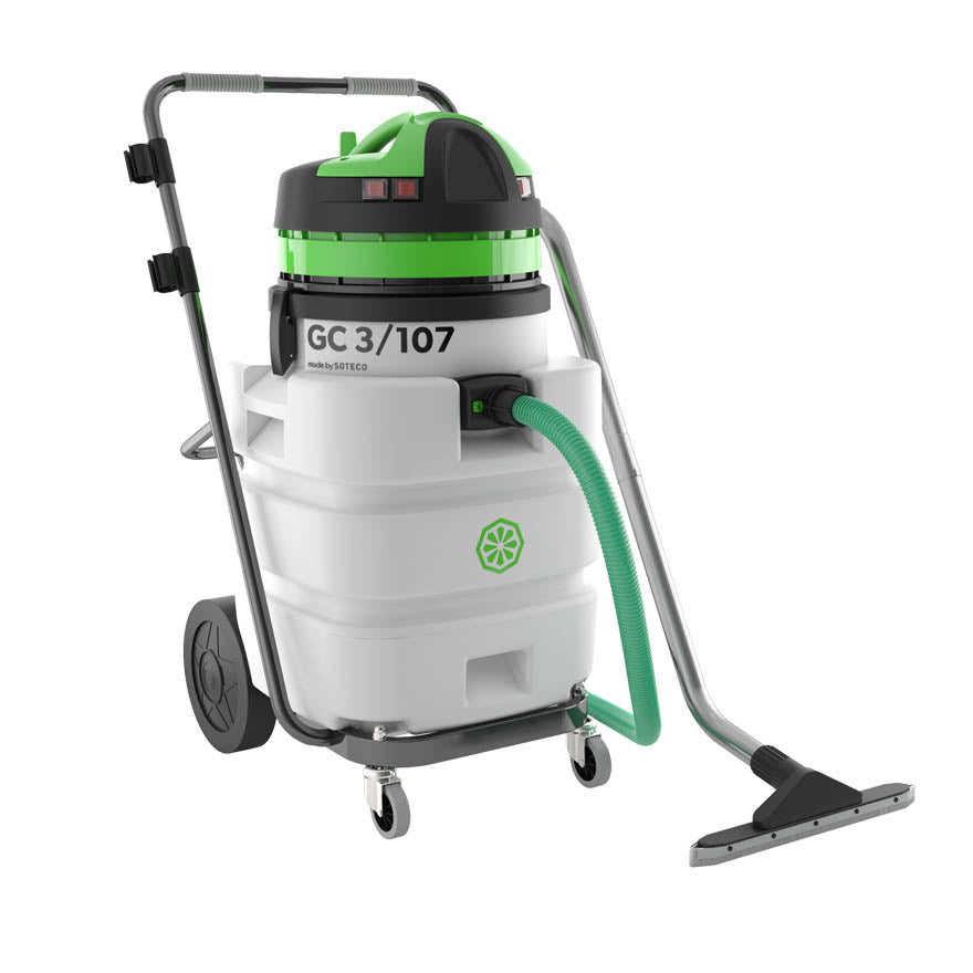 IPC GC 3/107 Wet and Dry Vacuum Cleaner - 107 Litre - 3300w - 240v - Commercial Cleaning Machines Ltd
