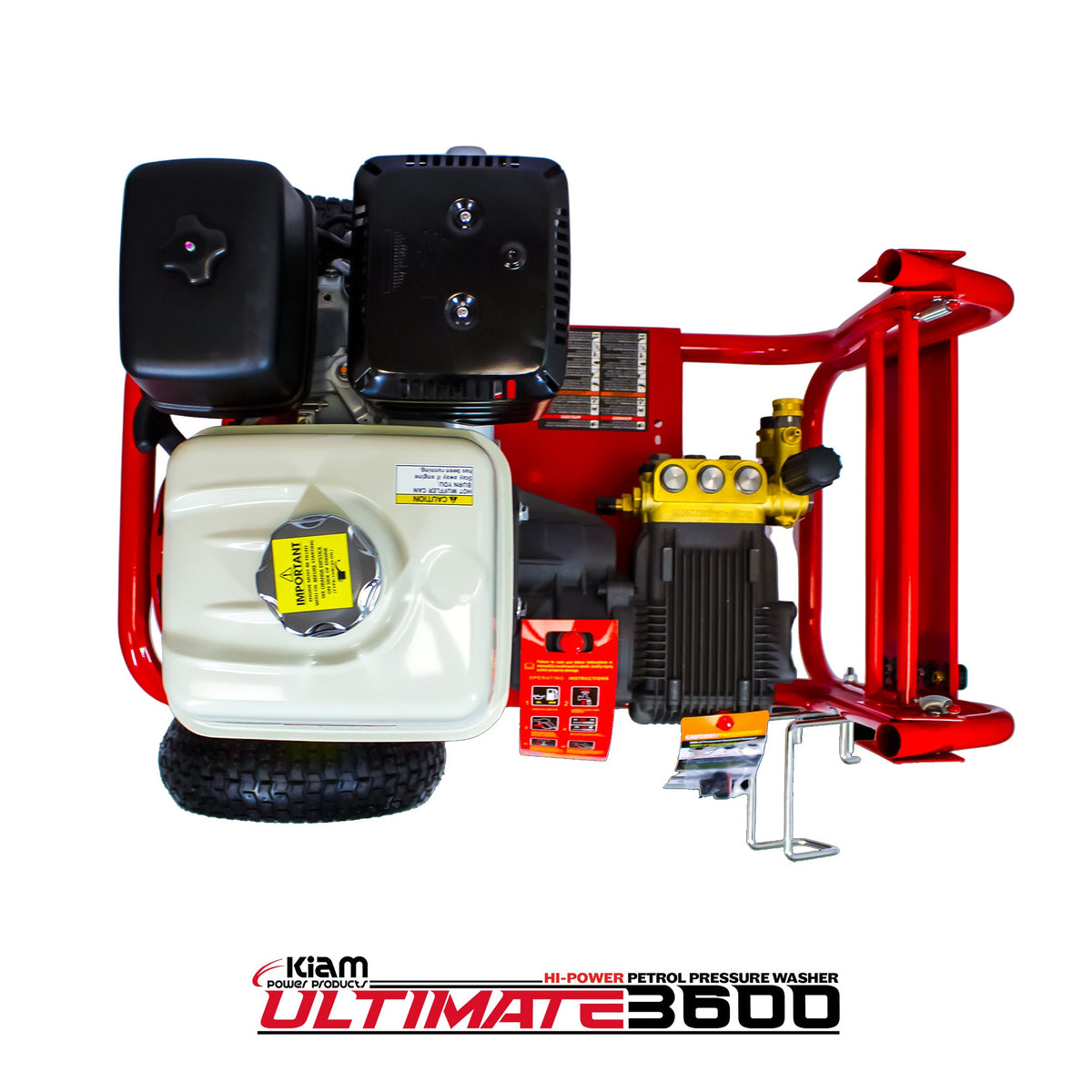 Kiam Products Kiam 3600PR Petrol Pressure Washer Honda GX390 Engine 3600 PSI 15 LPM