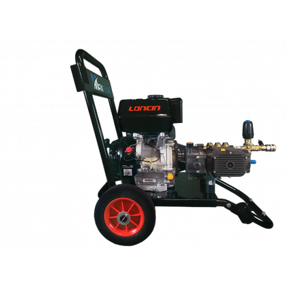 Maxflow Industrial Pressure Washer - Loncin G420 21 LPM Gearbox Driven Compact Frame