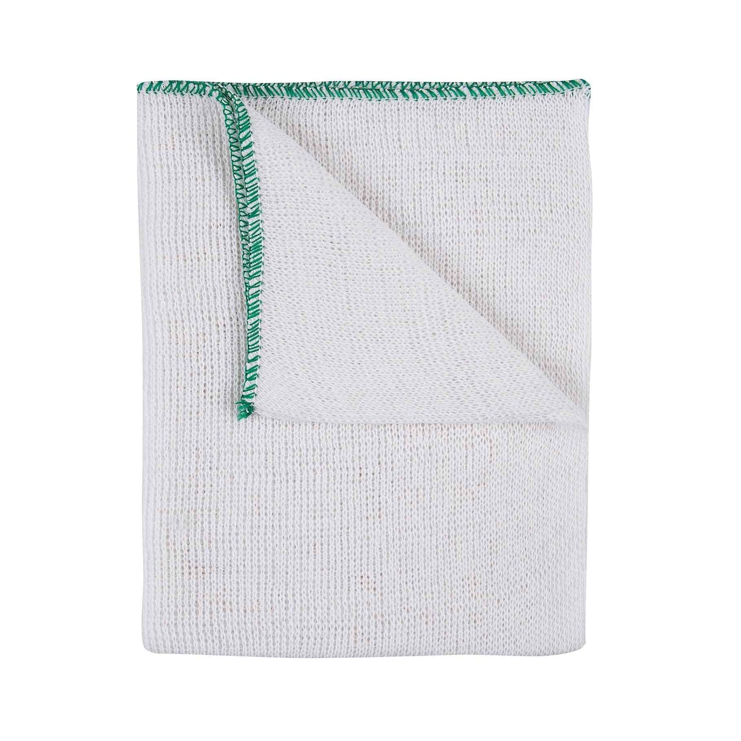 Lightweight Bleached Dishcloth 40x30cm - Box of 500 - Commercial Cleaning Machines Ltd