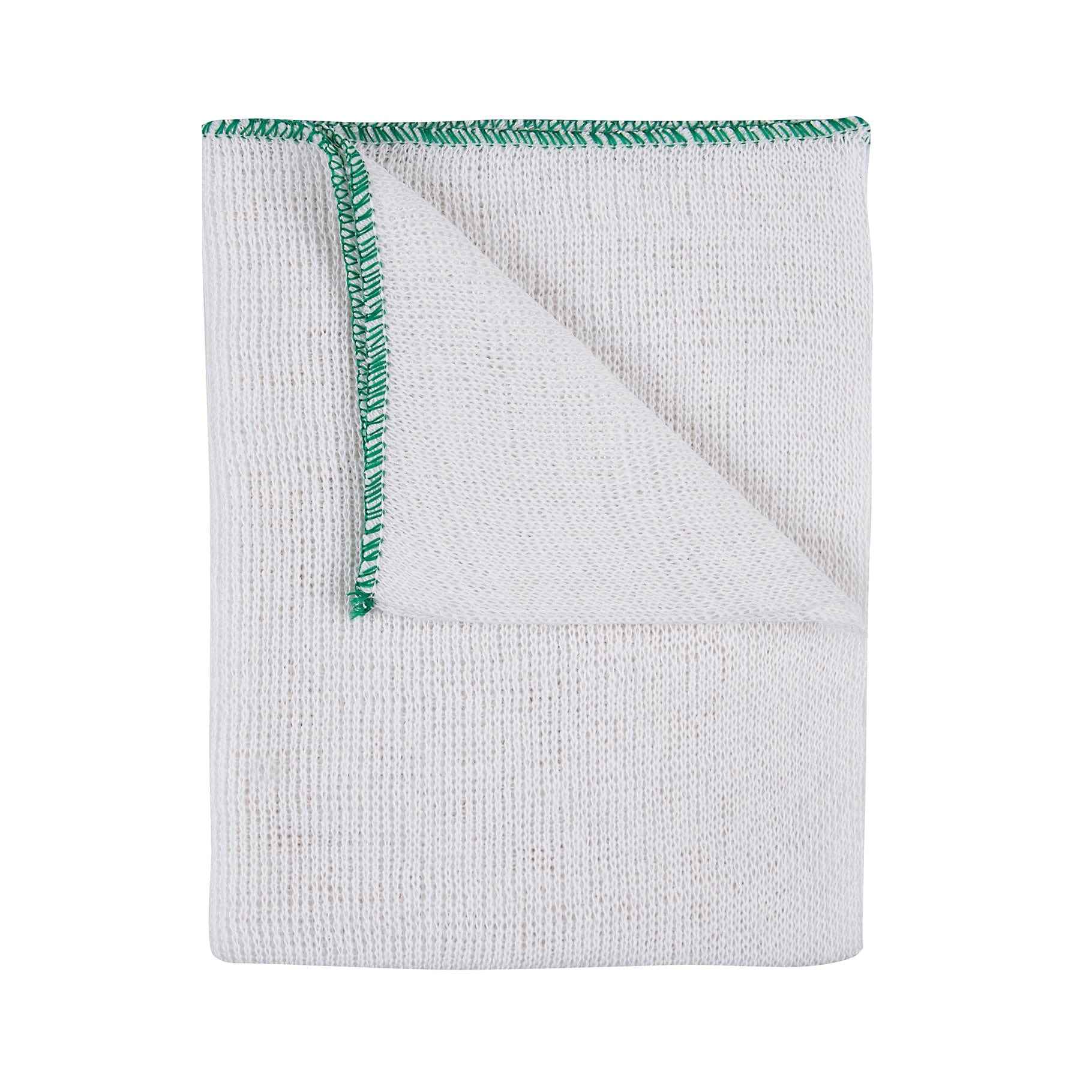 Lightweight Bleached Dishcloth 40x30cm - Box of 500 - Commercial Cleaning Machines Ltd