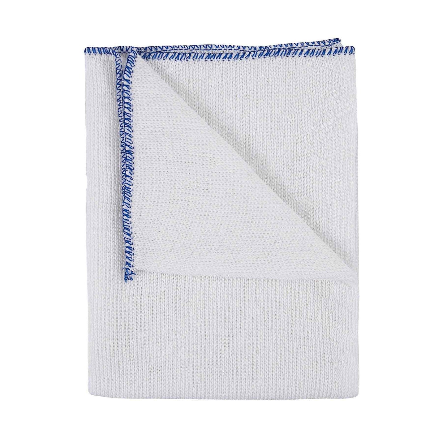 Lightweight Bleached Dishcloth 40x30cm - Box of 500 - Commercial Cleaning Machines Ltd