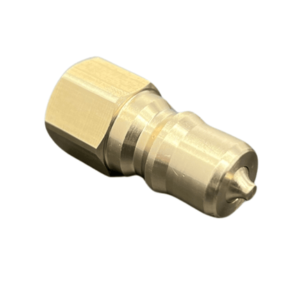 Male Brass Quick Connect Plug - Fits Most Commercial Carpet Cleaners