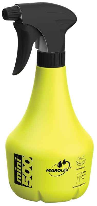 Marolex Mini 500 Hand Sprayer - 0.5l - Adjustable Atomising Nozzle