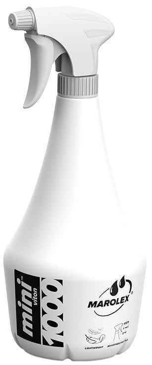 Marolex Mini Acid 1000 Hand Sprayer - Viton Seals - 1.0l - Adjustable Nozzle