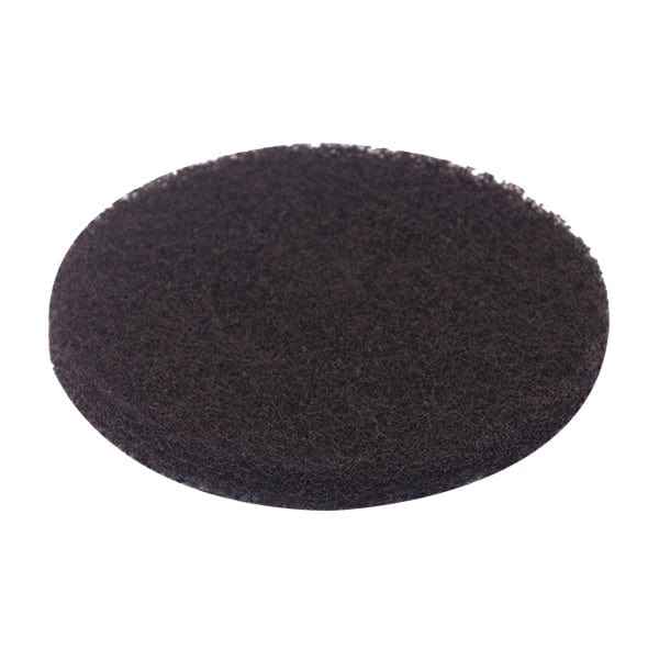Motor Scrubber Black Stripping Pads - Strip Floor Polish - Pack of 5