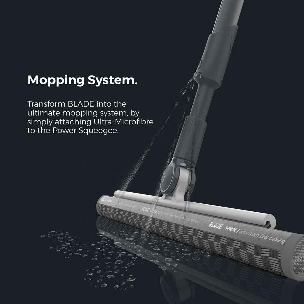 Motor Scrubber Blade Mopping System - Includes Blade and S-Fibre Pad