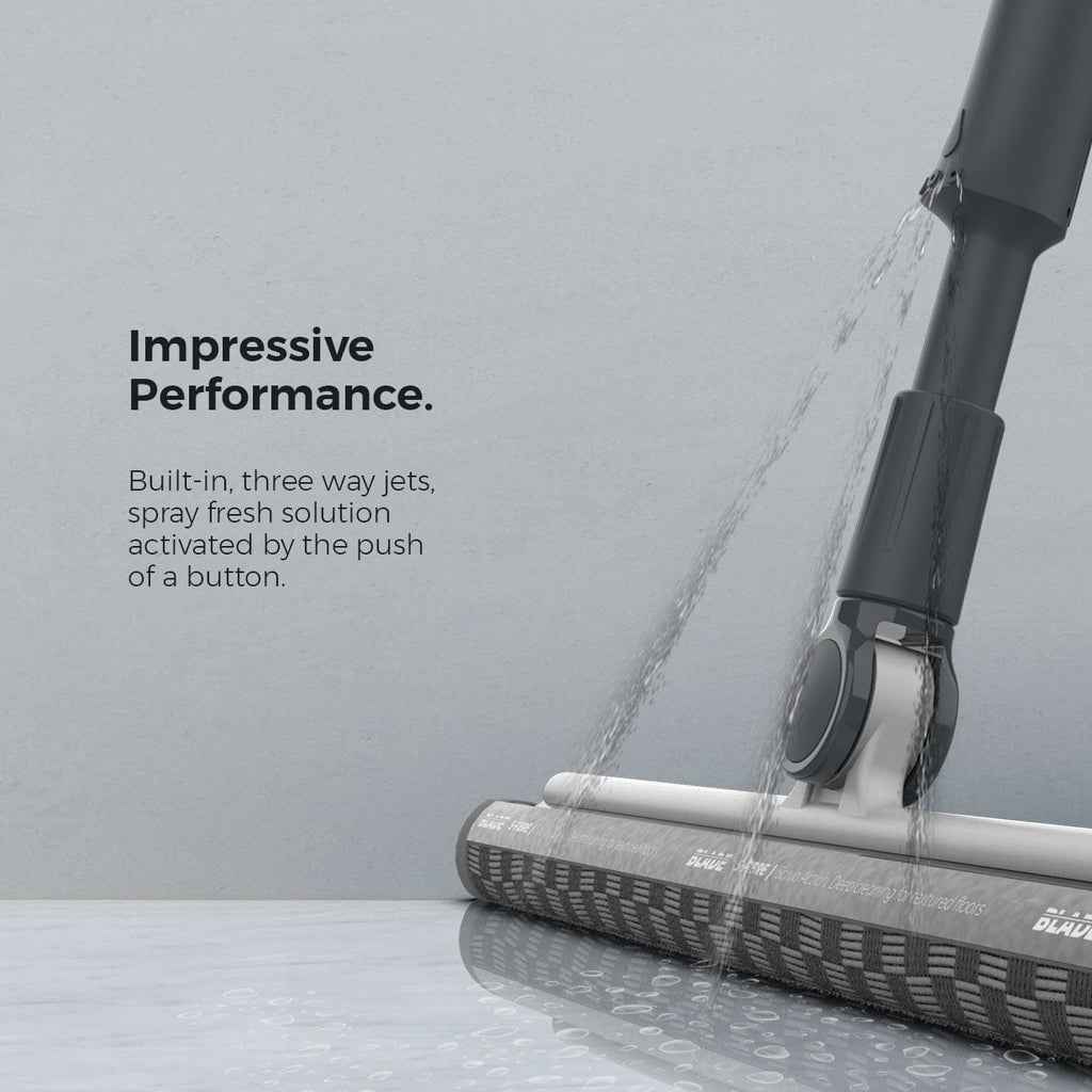 Motor Scrubber Blade Mopping System - Includes Blade and S-Fibre Pad