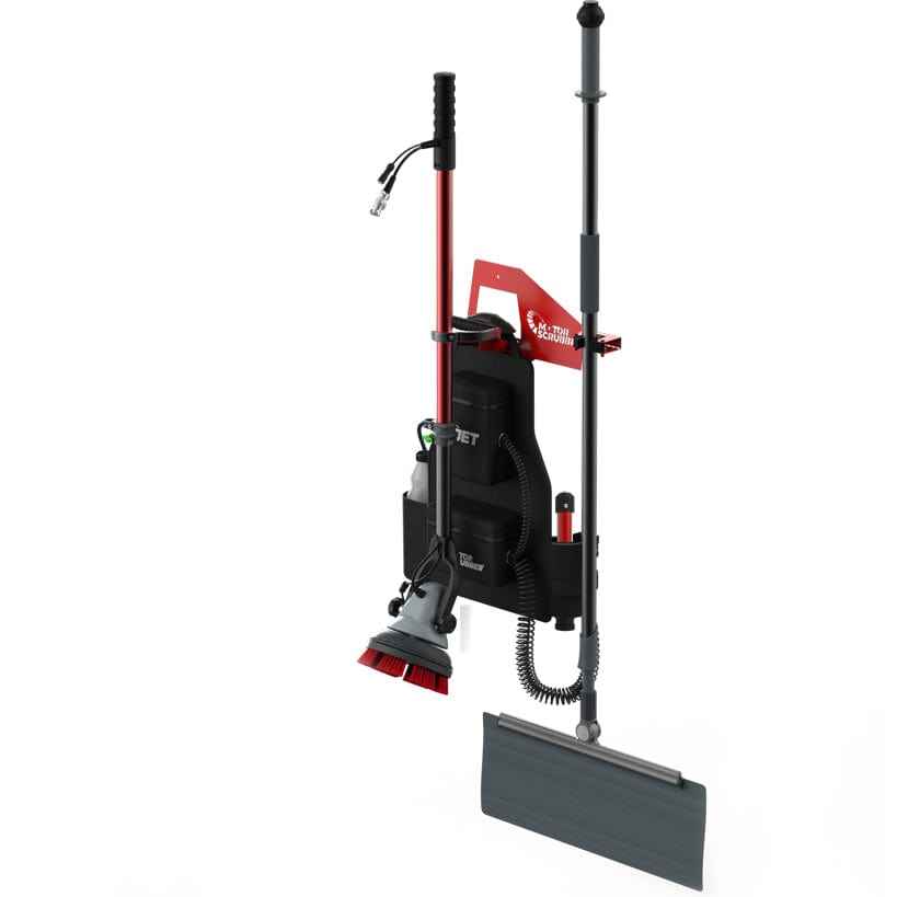 Motor Scrubber Wall Dock - Grab, Clean and Dock
