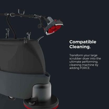 MotorScrubber FORCE - Add Portable Scrubbing And Small Area Cleaning To Any Large Scrubber Dryer