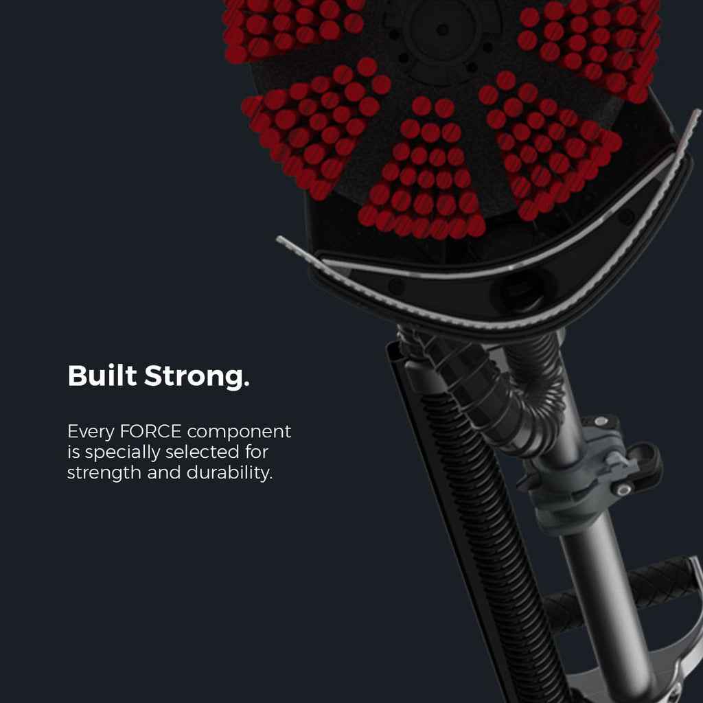 MotorScrubber FORCE - Add Portable Scrubbing And Small Area Cleaning To Any Large Scrubber Dryer