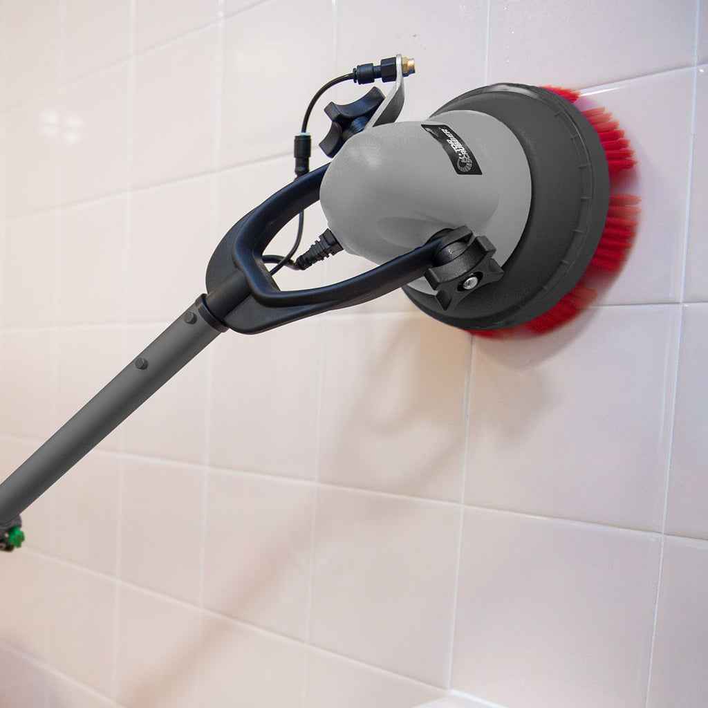 MotorScrubber Jet3 - Portable, Powerful, Commercial Scrubber With Water Pump For Hard To Clean Areas