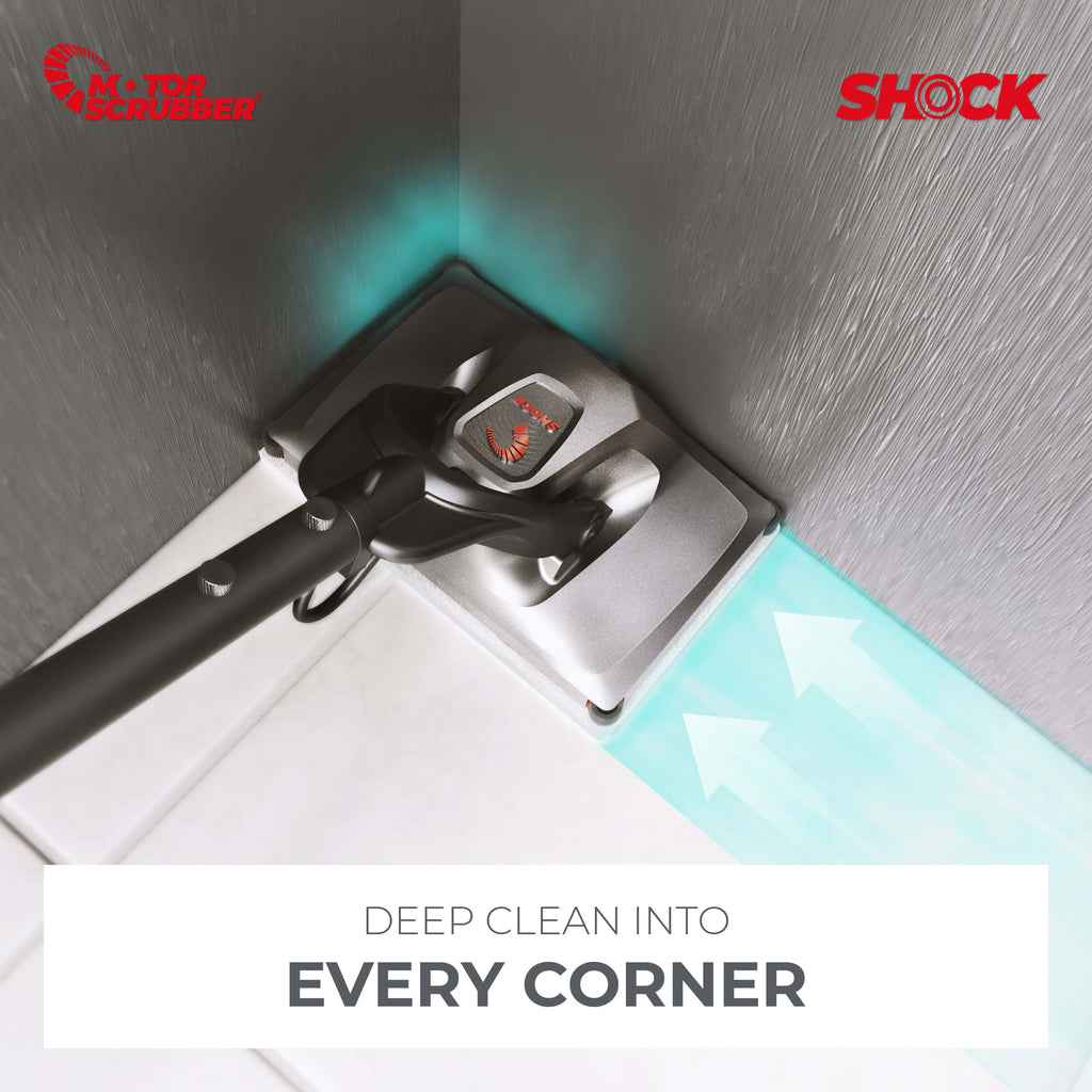 MotorScrubber Shock Starter Kit - Oscillating Deep Cleaner - No Battery Backpack