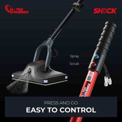 MotorScrubber Shock Starter Kit - Oscillating Deep Cleaner - No Battery Backpack