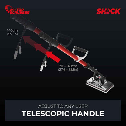 MotorScrubber Shock Starter Kit - Oscillating Deep Cleaner - No Battery Backpack