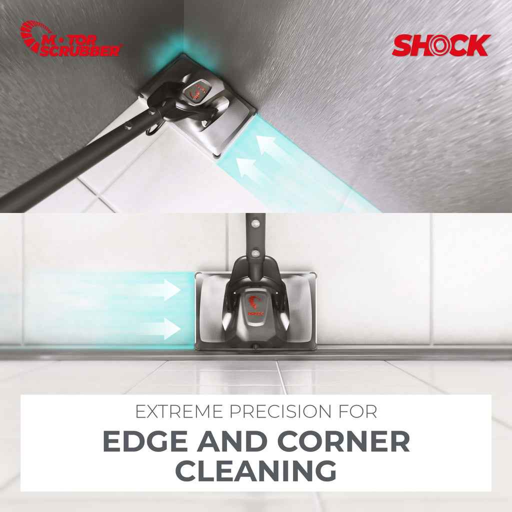MotorScrubber Shock Starter Kit - Oscillating Deep Cleaner - No Battery Backpack