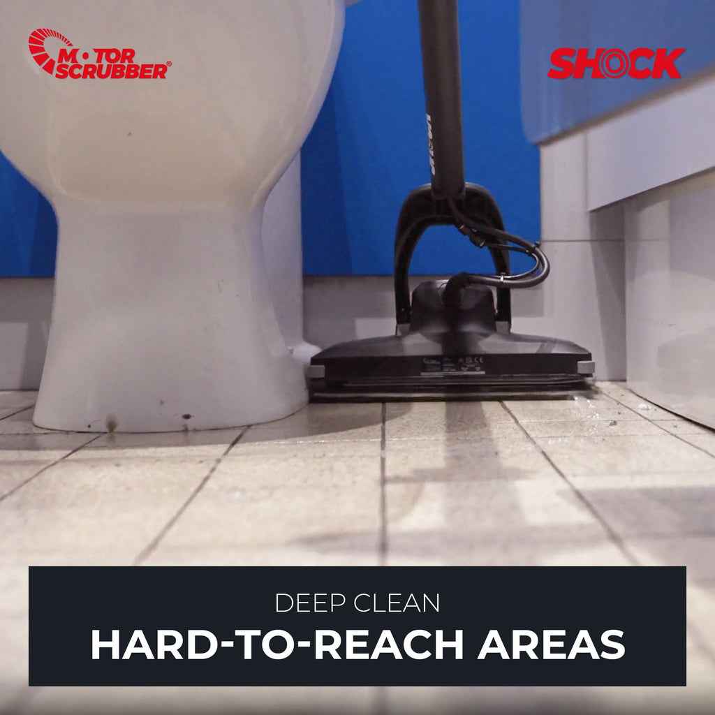 MotorScrubber Shock Starter Kit - Oscillating Deep Cleaner - No Battery Backpack